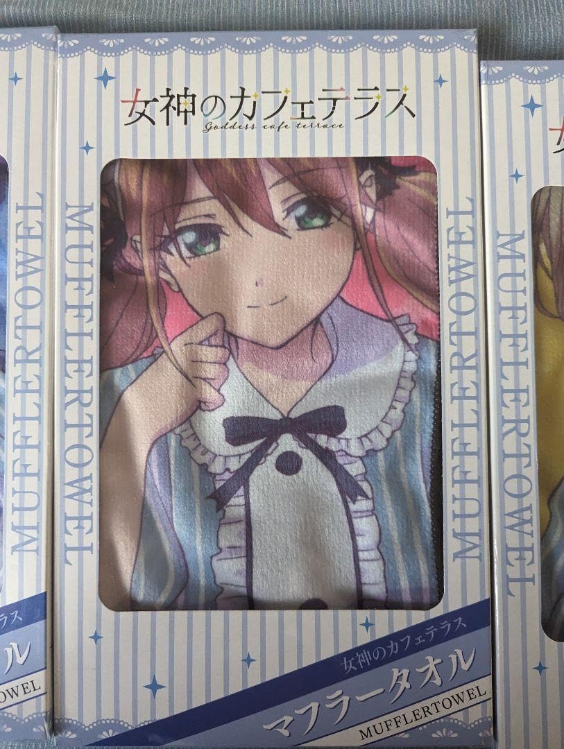 【新品】『女神のカフェテラス マフラータオル全種コンプセット』 Amazon.co.jp: 女神のカフェテラス マフラータオル5種コンプリート